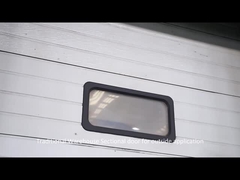 2.0mm Quadro Porta a rulli ad alta velocità, Porta di sicurezza industriale