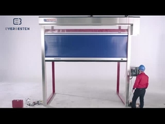 Finestra di visualizzazione in PVC Porta di sicurezza in acciaio galvanizzato, Porta di sicurezza esterna automatica