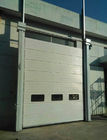 Steel Sandwich Construction Industrial Sectional Doors Roller Exterior 24db Sound Insulation