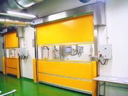 2.0mm Stainless Steel Frame Electric High Speed Doors With English Man-Machine Interface