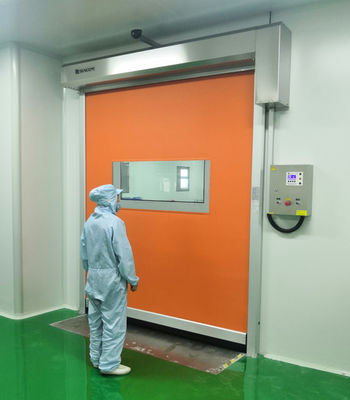 Porta veloce che si apre fino a 100 pollici al secondo per la stanza di pulizia