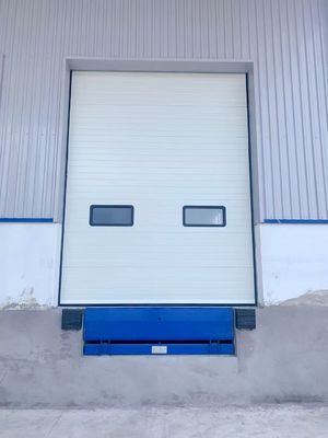 40 mm di spessore pannello della porta porte industriali sezionali per ingresso