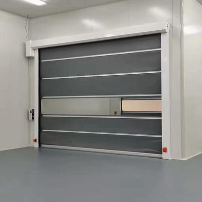 Cornice di porta in acciaio galvanizzato Porta a rotazione ad alta velocità con sistema di controllo servo