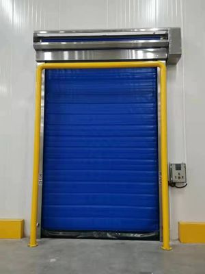 Porta industriale resistente al gelo frigorifero ad alta velocità con telaio 304 SS