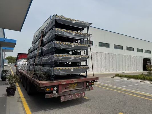 Livellatore idraulico di stazione di stazione elettrico grigio di piastra di acciaio fine