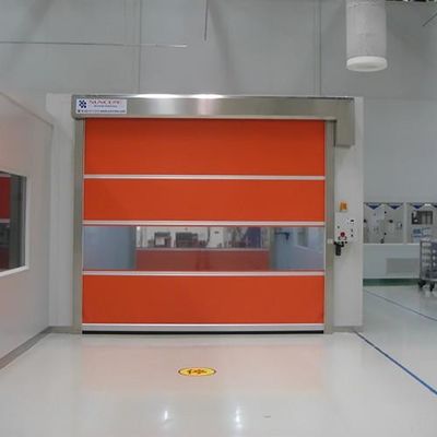 Porta automatica a rulli industriale per la sicurezza del magazzino Velocità di apertura 1,5 m/s