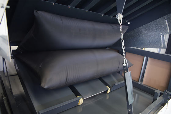 Airbag a tre fasi univoco per piattaforme di calcestruzzo, Telescopic Dock Leveler