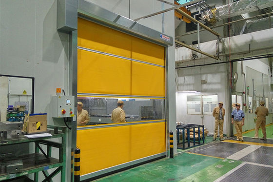 304 Acciaio inossidabile telaio Porte industriali, porta a velocita'elevata
