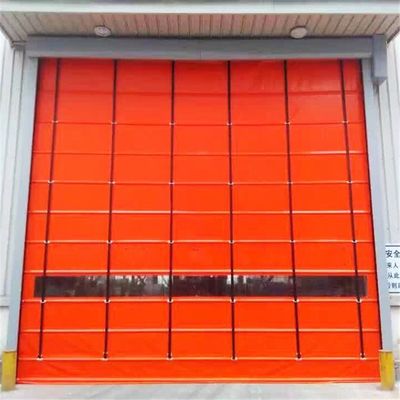 Porta a chiusura ad alta velocità in PVC per l'accumulo