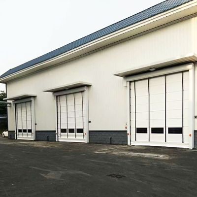 Portale a chiusura pieghevole leggero, veloce, chiusura a rotolo in PVC da 1,5 mm