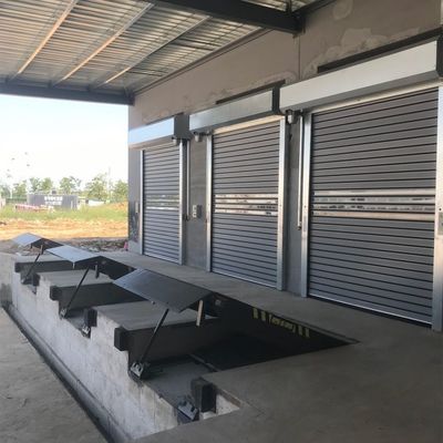 220V di alluminio esterno chiusura bianco pulsante automatico porta a rulli