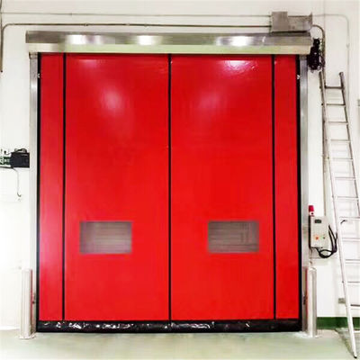 Porta a cerniera ad alta velocità di magazzino antincendio dimensione 5 metri